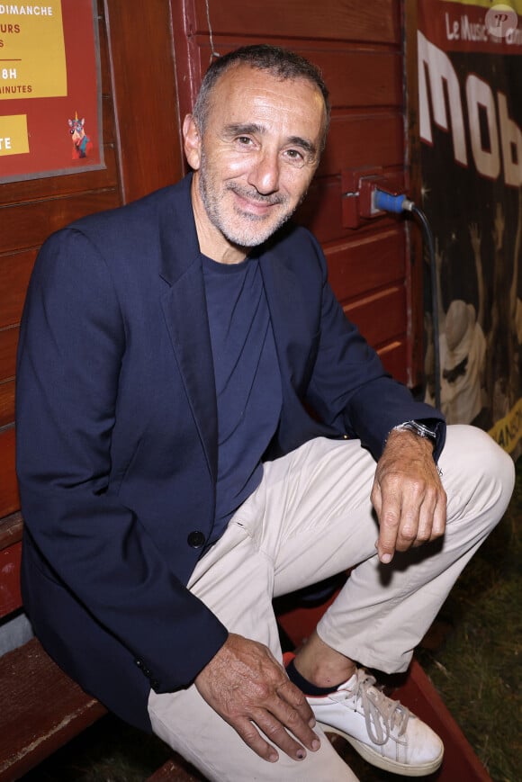 Avec Elie Semoun
Elie Semoun lors de L'inauguration de la fête à NeuNeu dans le Bois de Boulogne à Paris, France, le 6 septembre 2024. © Cédric Perrin/Bestimage