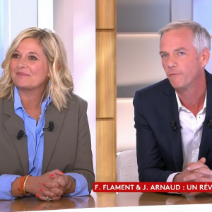 Flavie Flament et Julien Arnaud invités de l'émission "C à vous" sur France 5