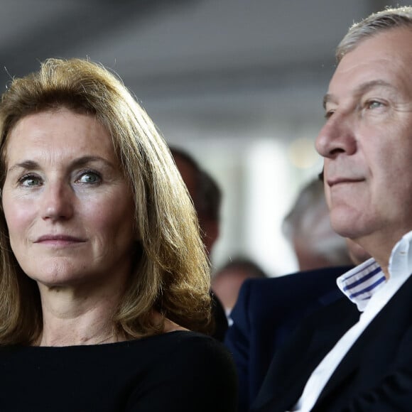 Cécilia Attias et Richard Attias - Université d'été du Medef, Jouy-en-Josas, le 31 aout 2016. © Stéphane Lemouton/Bestimage