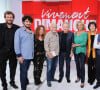 Les invités de la rentrée de Michel Drucker dans "Vivement dimanche" sur France 3
Exclusif - Olivier de Benoist, Francis Perrin, sa femme Gersende et leur fils Louis, Michel Drucker, Corinne Touzet, Anny Duperey, Pascal Legitimus et Emmanuel Chaunu - Enregistrement de l'émission "Vivement Dimanche", présentée par M.Drucker et diffusée le 15 septembre sur France 3. © Guillaume Gaffiot / Bestimage