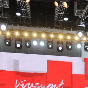 Exclusif - Michel Drucker, Olivier de Benoist et sa femme Caroline de Benoist - Enregistrement de l'émission "Vivement Dimanche", présentée par M.Drucker et diffusée le 15 septembre sur France 3. Le 10 septembre 2024 © Guillaume Gaffiot / Bestimage 