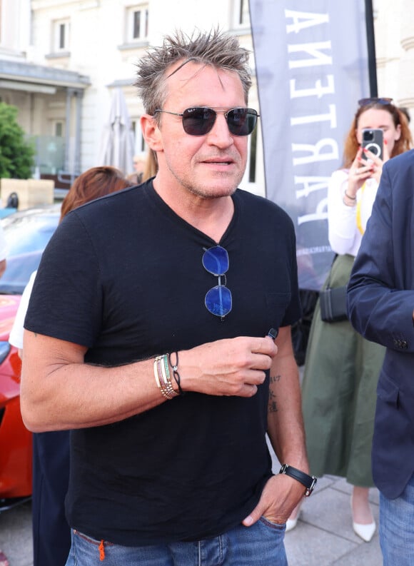 Exclusif - Benjamin Castaldi - Arrivées au photocall de la 3ème édition du Festival du Cinéma Français et de la Gastronomie d'Aix-les-Bains. Le 5 juin 2024 © Denis Guignebourg / Bestimage  Exclusive - No Web No Blog pour Belgique et Suisse 