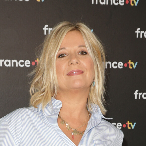 Flavie Flament au photocall de la conférence de presse de rentrée de France Télévisions à Paris, France, le 4 septembre 2024. © Coadic Guirec/Bestimage