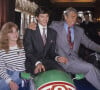 Jean-Paul Belmondo et Élodie Constantin se sont rencontrés dans les années 50
Paul Belmondo avec sa mère Élodie et son père Jean-Paul Belmondo