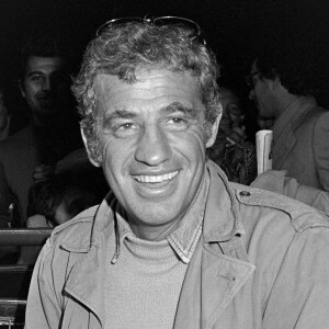 Jean-Paul Belmondo lors d'un gala de boxe à Nice en 1977 © Charles Bebert / Bestimage 