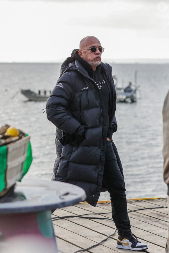 Le chanteur français Pascal Obispo participera au Téléthon 2022 au Cap Ferret, dans le sud-ouest de la France, le 3 décembre 2022. Il participera à une marche solidaire et donnera un concert sur la plage en fin de journée. Photo par Thibaud Moritz /ABACAPRESS.COM