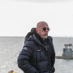 Le chanteur français Pascal Obispo participera au Téléthon 2022 au Cap Ferret, dans le sud-ouest de la France, le 3 décembre 2022. Il participera à une marche solidaire et donnera un concert sur la plage en fin de journée. Photo par Thibaud Moritz /ABACAPRESS.COM