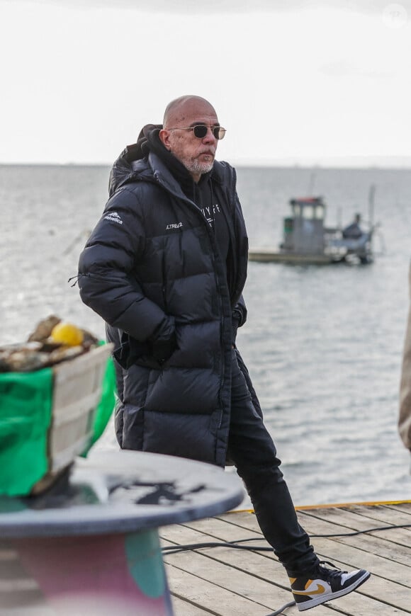 Le chanteur français Pascal Obispo participera au Téléthon 2022 au Cap Ferret, dans le sud-ouest de la France, le 3 décembre 2022. Il participera à une marche solidaire et donnera un concert sur la plage en fin de journée. Photo par Thibaud Moritz /ABACAPRESS.COM