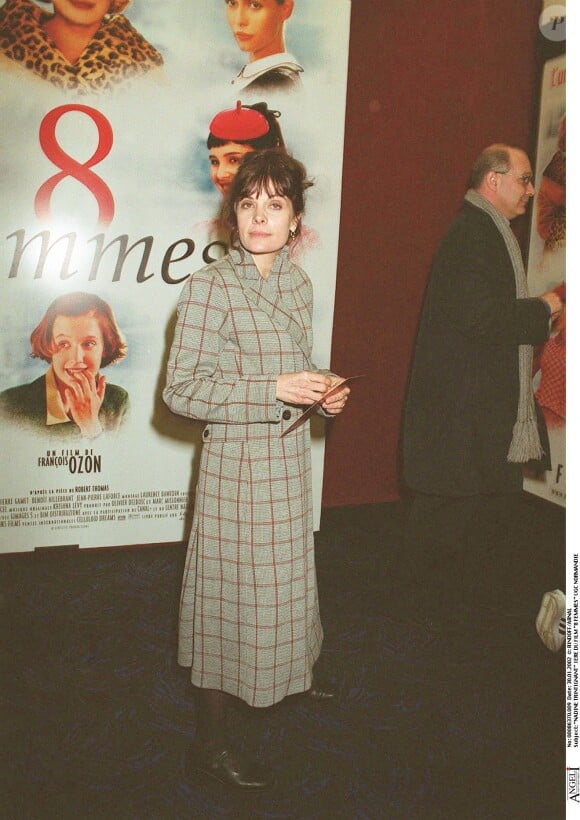 Après la mort de Marie Trintignant, Mireille a elle aussi connu la perte d'un enfant. Marie Trintignant à la première du film "Huit femmes", en 2002.