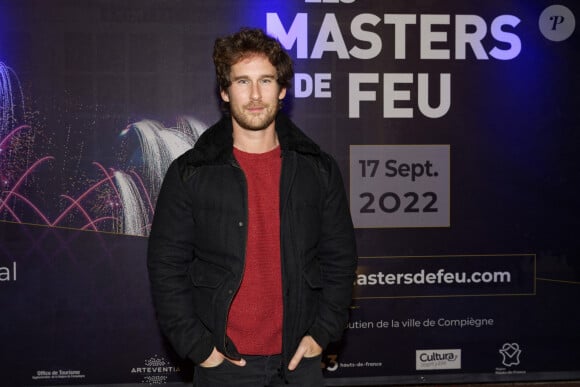 L'acteur français Julien Alluguette assiste à la 5ème édition des Masters de Feu, à Compiègne, le 17 septembre 2022, France. Photo par Edouard Bernaux/ABACAPRESS.COM