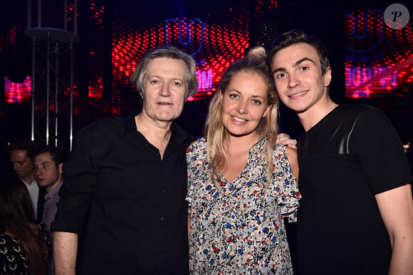 Exclusif - Hervé Penot, Carine Galli, Bertrand Latour au Vip Room à Paris le 15 juin 2017. © Rachid Bellak/Bestimage