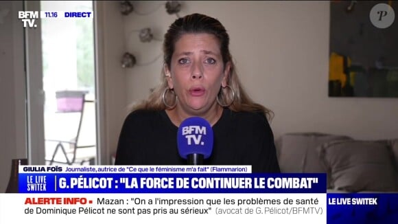 Giulia Foïs s'explique sur l'affaire des viols de Mazan