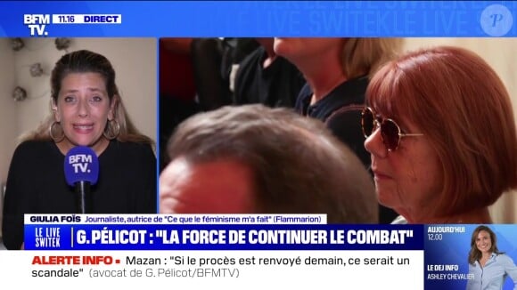 Giulia Foïs s'explique sur l'affaire des viols de Mazan