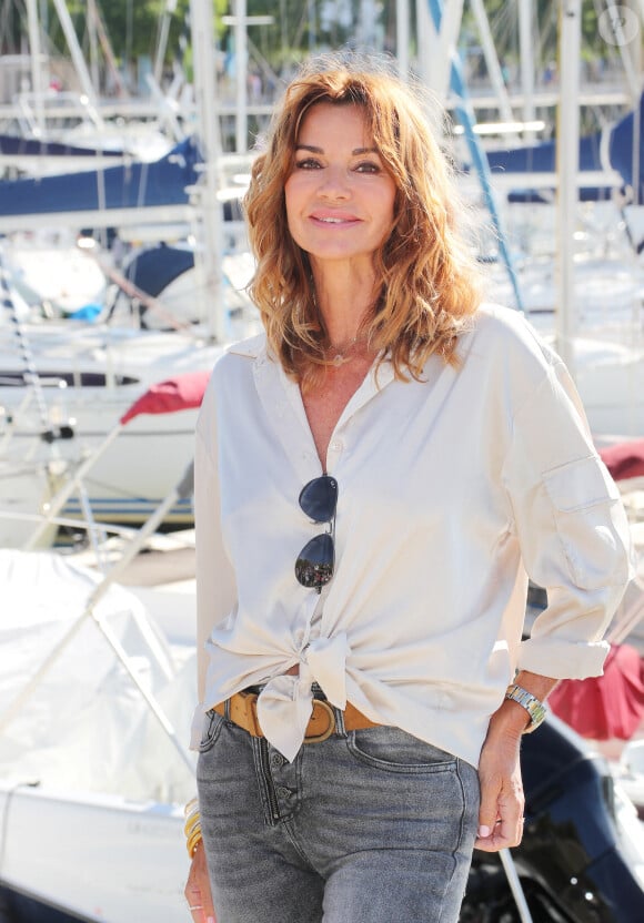 Ingrid Chauvin - Photocall de la série "Demain nous appartient" lors de la 26ème Edition du Festival de la Fiction de La Rochelle. Le 14 septembre 2024 © Patrick Bernard / Bestimage  