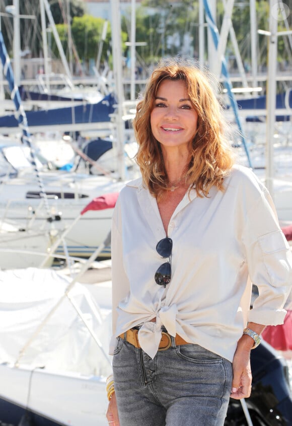 Ingrid Chauvin - Photocall de la série "Demain nous appartient" lors de la 26ème Edition du Festival de la Fiction de La Rochelle. Le 14 septembre 2024 © Patrick Bernard / Bestimage  