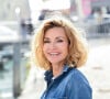 Et il se pourrait bien qu'ils scellent leur amour par un mariage.
Ingrid Chauvin - Photocall lors du Festival de la Fiction de La Rochelle. Le 18 septembre 2021 