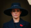 Elle a récemment provoqué des tensions lors d'événements publics en contrôlant les interactions
Meghan Markle, duchesse de Sussex - La famille royale d'Angleterre lors du National Service of Remembrance à Londres le 10 novembre 2019. 