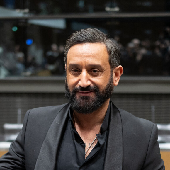 L'animateur Cyril Hanouna assiste à une séance devant la commission d'enquête parlementaire sur l'attribution des fréquences TV, à l'Assemblée nationale à Paris, le 14 mars 2024. L'animateur de "Touche pas a mon poste" sur la chaîne C8 a été sanctionné par l'Arcom pour un montant total de 7,5 millions d'euros. Photo par Raphael Lafargue/ABACAPRESS.COM