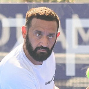 Cyril Hanouna lors du Greenweez Paris Premier Padel Major à Roland Garros le 10 septembre 2023 à Paris, France. Photo par Laurent Zabulon/ABACAPRESS.COM