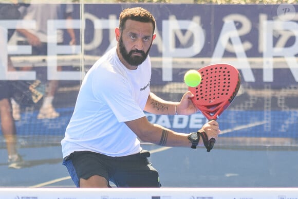 Cyril Hanouna lors du Greenweez Paris Premier Padel Major à Roland Garros le 10 septembre 2023 à Paris, France. Photo par Laurent Zabulon/ABACAPRESS.COM