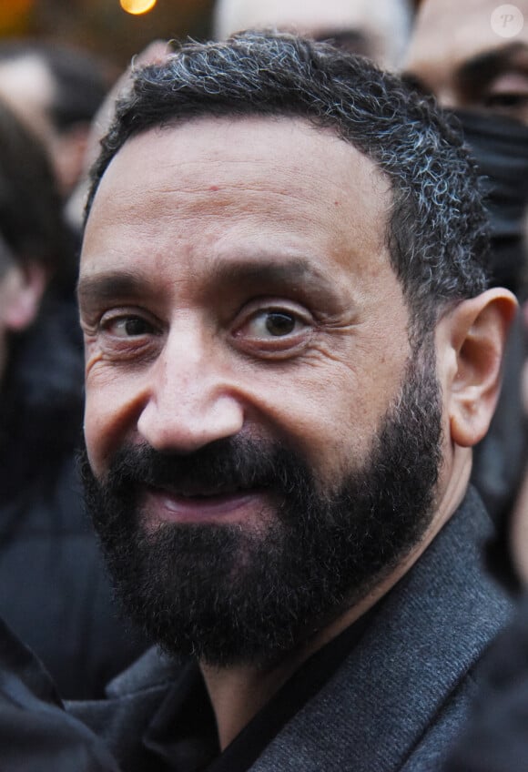 Cyril Hanouna participe à une marche contre l'antisémitisme à Paris, France, le 12 novembre 2023 Photo by Alain Apaydin/ABACAPRESS.COM