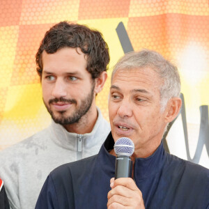 il essaie de garder le cap et de se montrer positif.
Exclusif - Victor Belmondo, Paul Belmondo - Jour 3 - Les célébrités lors du marathon Karting Jules Bianchi au circuit Paul Ricard au Castellet le 8 septembre 2024. © Anne-Sophie Guebey via Bestimage