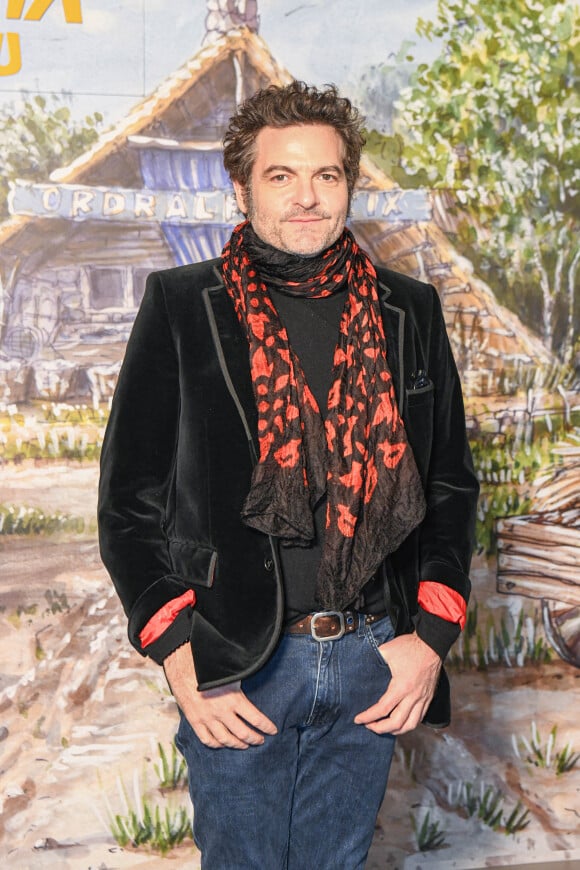 Le chanteur M (Matthieu Chedid) à l'avant-première du film "Asterix et Obelix: L'Empire du Milieu" au cinéma Pathé La Joliette à Marseille, France, le 28 janvier 2023