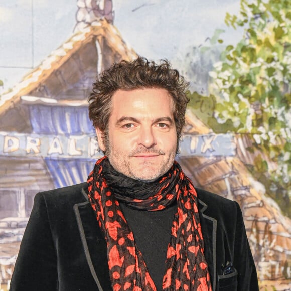 Le chanteur M (Matthieu Chedid) à l'avant-première du film "Asterix et Obelix: L'Empire du Milieu" au cinéma Pathé La Joliette à Marseille, France, le 28 janvier 2023