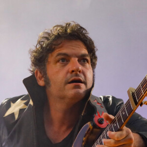 Le chanteur M (Matthieu Chedid) lors de l'Edition Spéciale pour les soignants du festival Solidays 2021 à l'hippodrome ParisLongchamp, le 4 juillet 2021