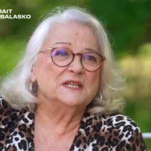 Josiane Balasko interviewée par Isabelle Ithurburu dans "50'Inside" sur TF1 le 21 septembre 2024