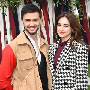 Billy Crawford avec son amie - Qatar Prix de l'Arc de Triomphe à l'hippodrome Paris Longchamp le 2 octobre 2022. © Coadic Guirec/Bestimage/Bestimage