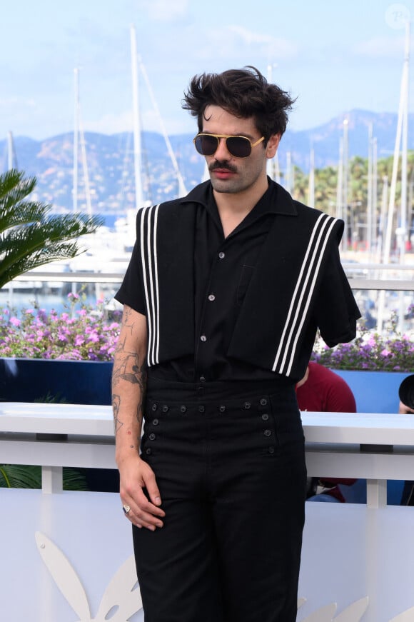 Lucky Love au 77ème festival de Cannes - Photocall du film "La belle de Gaza" le 18 mai 2024