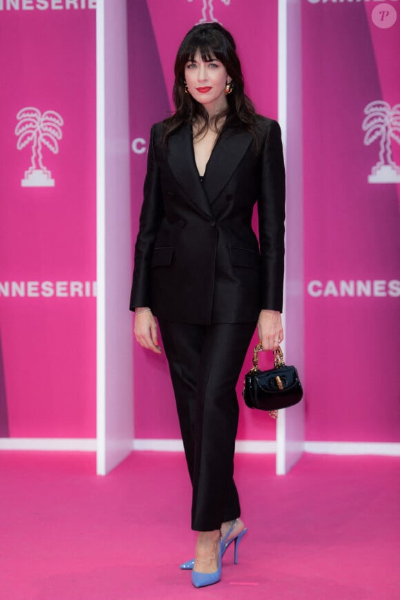 En pleine préparation de la série 
Nolwenn Leroy assiste au Pink Carpet dans le cadre du 7ème Festival International CannesSeries à Cannes, France, le 06 avril 2024. Photo par Aurore Marechal/ABACAPRESS.COM