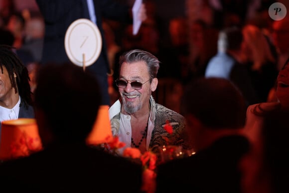 Florent Pagny - Soirée de gala "Heroes for Imagine" qui a permis de récolter dix millions d'euros au profit de la recherche contre les maladies génétiques à Paris le 23 septembre 2024. © Dominique Jacovides / Bestimage