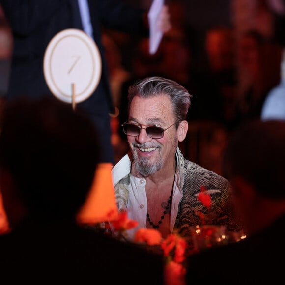 Florent Pagny - Soirée de gala "Heroes for Imagine" qui a permis de récolter dix millions d'euros au profit de la recherche contre les maladies génétiques à Paris le 23 septembre 2024. © Dominique Jacovides / Bestimage