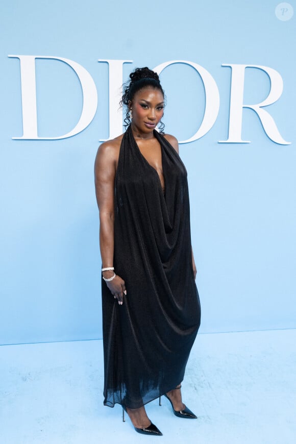 L'évènement a été organisé dans le cadre de la Fashion Week
Aya Nakamura participe au Photocall de Dior lors du défilé Vêtement Femme Printemps-Été 2025 dans le cadre de la semaine de la mode à Paris, le 24 septembre 2024 Photo by Laurent Zabulon/ABACAPRESS.COM