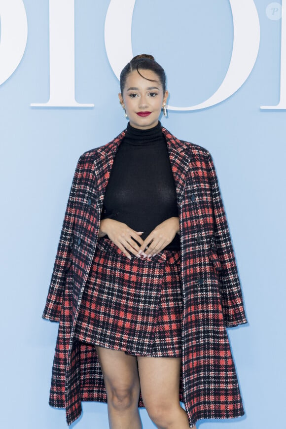 Lena Mahfouf (Lena Situations) au photocall du défilé de mode féminine Dior printemps-été 2025 lors de la Fashion Week de Paris (PFW), à Paris, France, le 24 septembre 2024. © Olivier Borde/Bestimage 