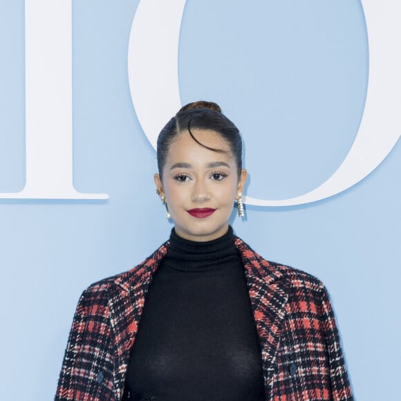 Lena Mahfouf (Lena Situations) au photocall du défilé de mode féminine Dior printemps-été 2025 lors de la Fashion Week de Paris (PFW), à Paris, France, le 24 septembre 2024. © Olivier Borde/Bestimage 