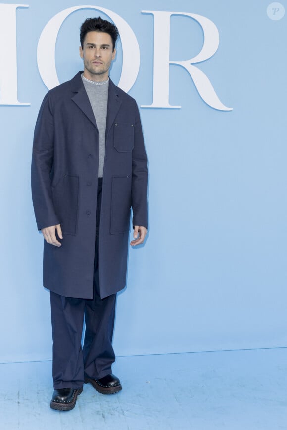 Baptiste Giabiconi au photocall du défilé de mode féminine Dior printemps-été 2025 lors de la Fashion Week de Paris (PFW), à Paris, France, le 24 septembre 2024. © Olivier Borde/Bestimage 