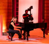 La comédienne a prouvé ses talents de pianiste, son "moyen d'expression le plus intime"
Alice Taglioni lors de la 17ème édition du Etam Live Show à la Monnaie de Paris le 24 septembre 2024. 