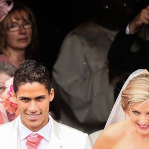 Mariage de Raphaël Varane et Camille Tytgat à la mairie du Touquet puis en l'église Sainte-Jeanne d'Arc le 20 juin 2015