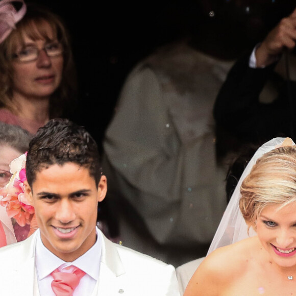 Mariage de Raphaël Varane et Camille Tytgat à la mairie du Touquet puis en l'église Sainte-Jeanne d'Arc le 20 juin 2015