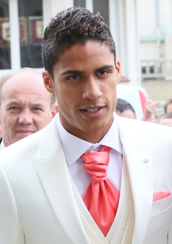 Mariage de Raphaël Varane et Camille Tytgat à la mairie du Touquet puis en l'église Sainte-Jeanne d'Arc le 20 juin 2015