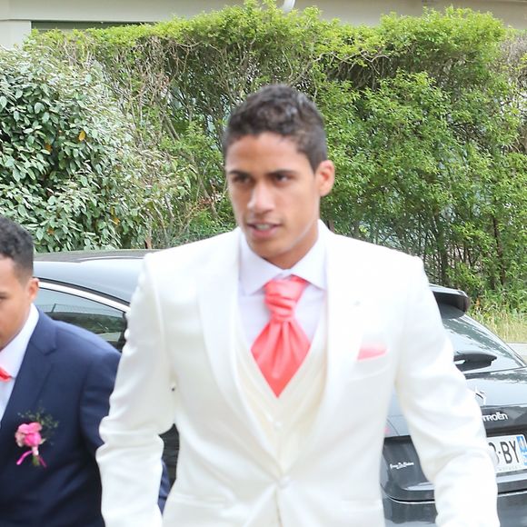 Mariage de Raphaël Varane et Camille Tytgat à la mairie du Touquet puis en l'église Sainte-Jeanne d'Arc le 20 juin 2015