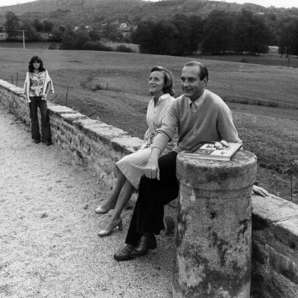 Un refuge pour lui et Bernadette
Jacques Chirac le 30 aout 1976, apres sa demission de Premier ministre du gouvernement de Giscard d'Estaing, demission annoncee le 25 aout 1976. Photo by Buthaud/ANDBZ/ABACAPRESS.COM