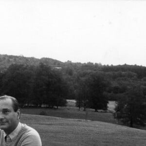 Jacques Chirac le 30 aout 1976, apres sa demission de Premier ministre du gouvernement de Giscard d'Estaing, demission annoncee le 25 aout 1976. Photo by Buthaud/ANDBZ/ABACAPRESS.COM