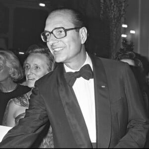 Jacques Chirac et Bernadette Chirac au Bal April.