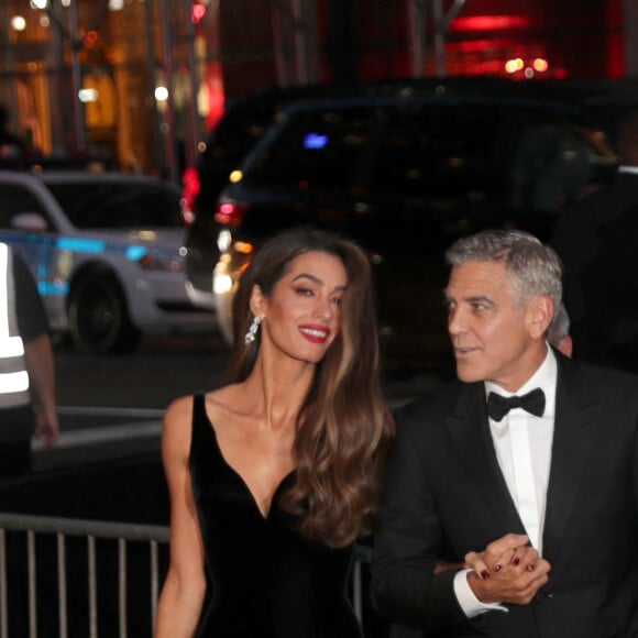 Amal et George Clooney à New York le 26 septembre 2024. Photo: Giada Papini Rampelotto/EuropaNewswire.