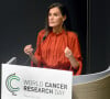 Ce jeudi 26 septembre 2024, l'épouse de Felipe VI a participé à la Rencontre annuelle de la Journée mondiale de recherche sur le cancer, l'occasion pour elle d'y tenir un discours fort.
La reine Letizia d'Espagne participe à la "Rencontre annuelle de la Journée mondiale de recherche sur le cancer" à Milan, le 26 septembre 2024. © Zuma Press / Bestimage 