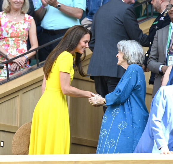 Kate Middleton et Maggie Smith en 2022